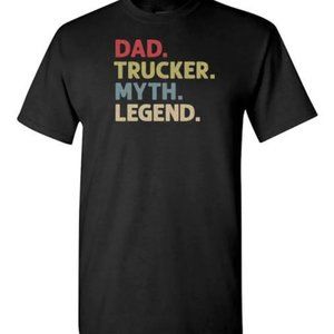 Dad Trucker Myth Legend Shirt for Men
